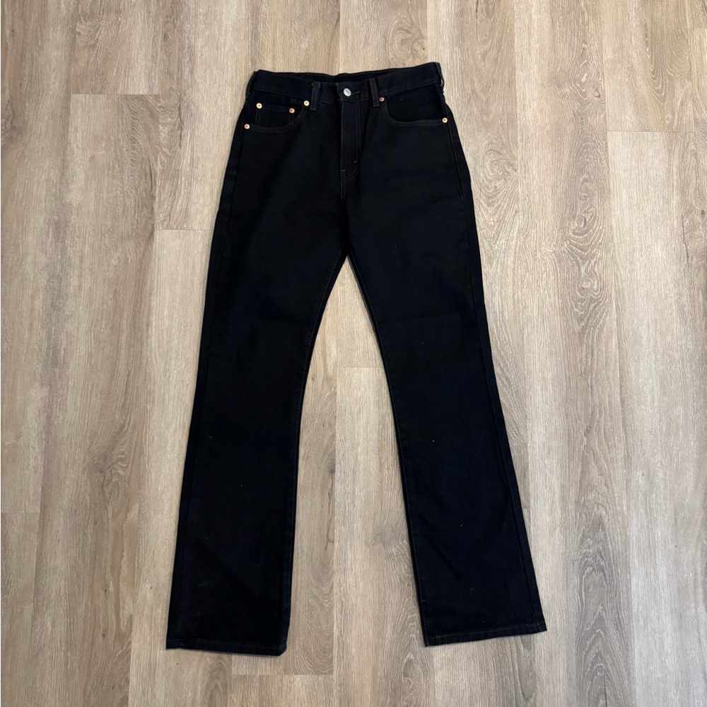 Levi's 517 Black Bootcut Jeans